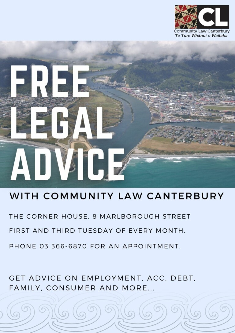 Community Law Canterbury Greymouth