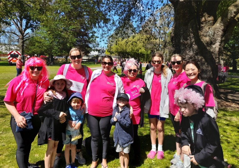 Florence Nightingale Agency Pink Ribbon Walk