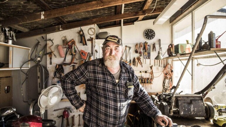 Menzshed Chief Tinkerer Bill Gutsell