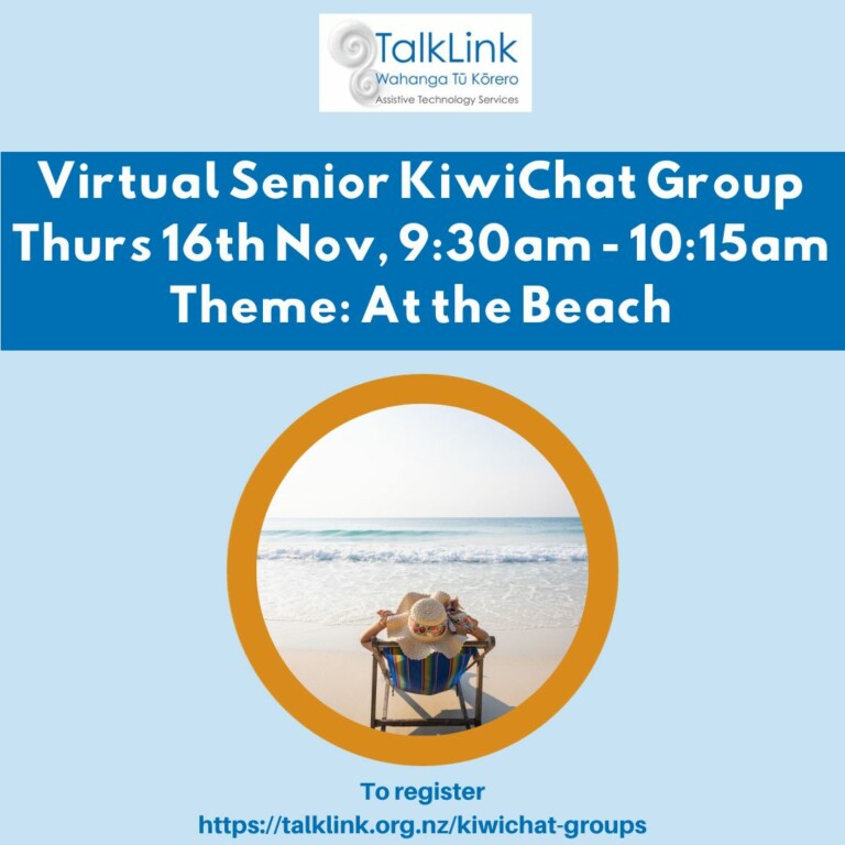 Talklinks seniors virtual chat